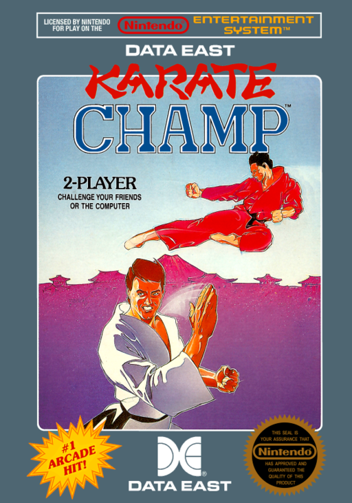Karate Champ (USA) (Rev 1) box art